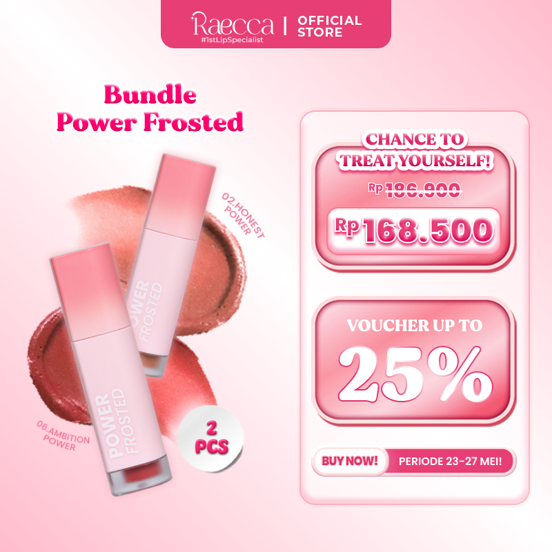 Jual Bundling Raecca Power Frosted Velvet Matte - Rekomendasi Lip ...