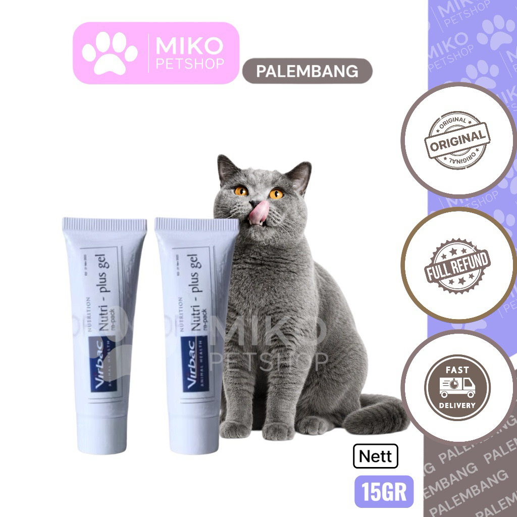 Jual Vitamin Kucing Nutri Plus Gel Repack 15g | Shopee Indonesia