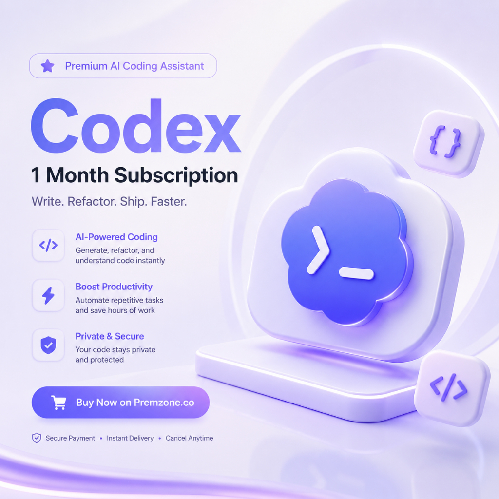 Jual Codex API Support Codex App, VSCode, Codex CLI | Shopee Indonesia