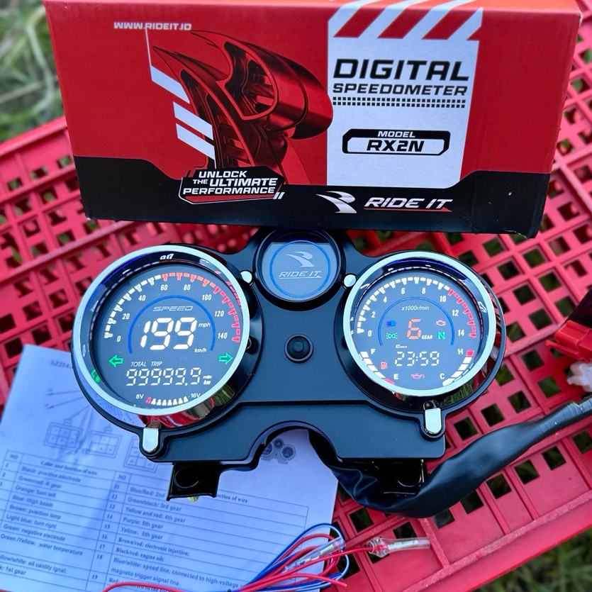 Jual Spidometer Ninja Ss GEN 2 DIGITAL Ninja R Speedometer Ninja Ss ...