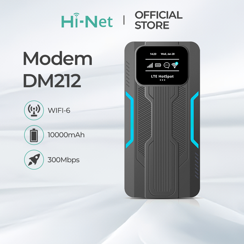 Jual Hi-Net Modem DM212 2-in-1 Power Bank & WiFi Portabel: Kecepatan ...