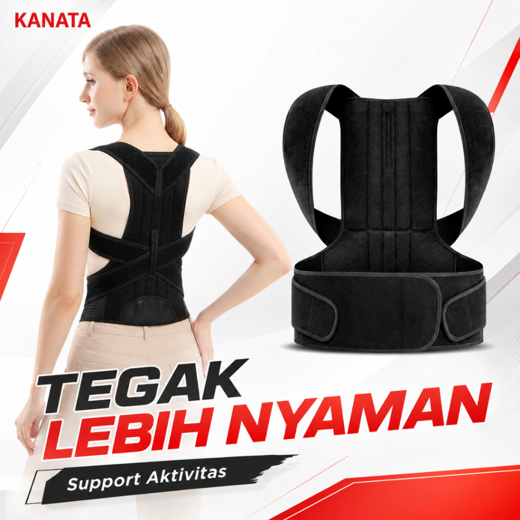 Jual Alat Terapi Penegak Punggung Belt Terapi Korektor Support Tulang ...