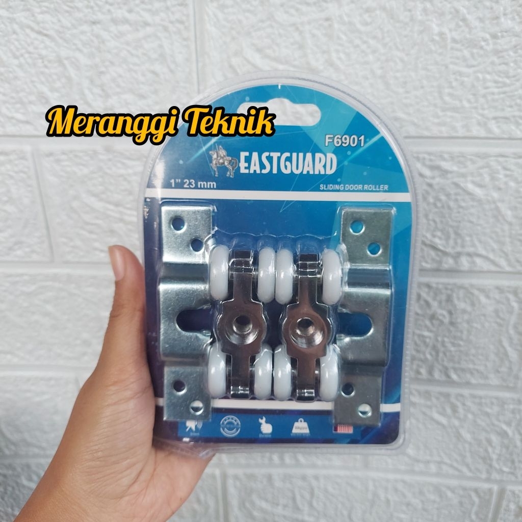 Jual id6353 Roda rel pintu geser rell sliding eastguard hardware ...
