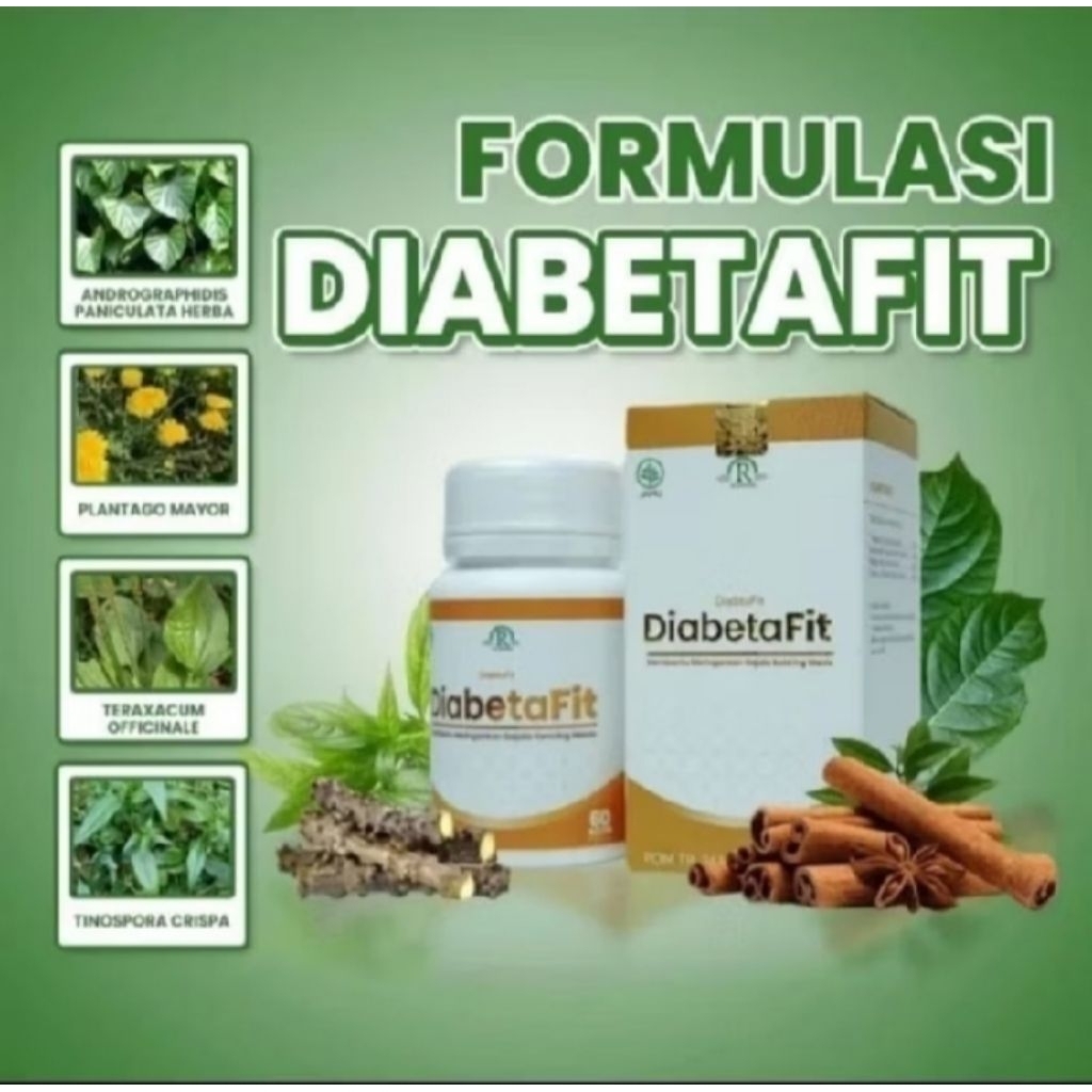 COD. D.I.A.B.E.T.A.F.I.T. Asli Original Herbal Kesehatan Diabetes-Turunkan gula darah BPOM