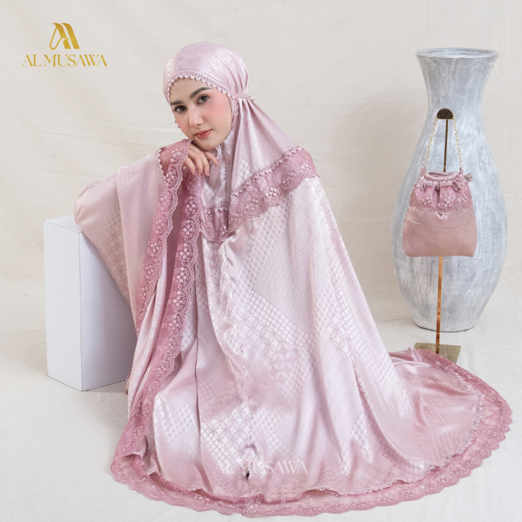 Mukena Dewasa Silk 2in1 Sabrina Series