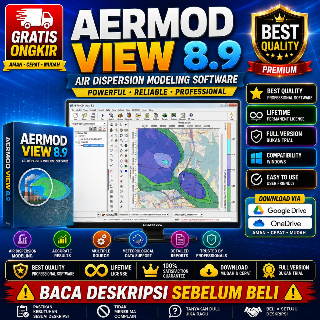 Software - AERMOD View 8.9