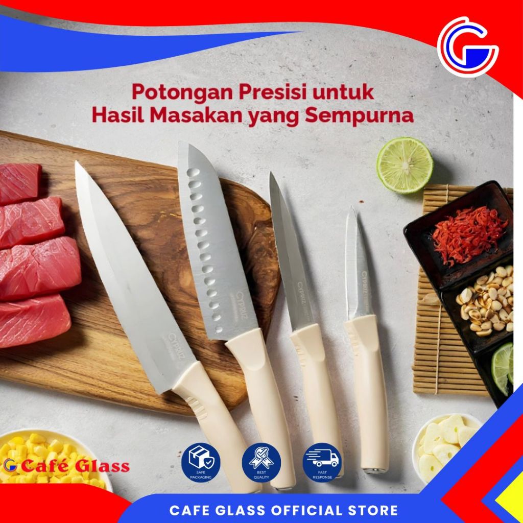 Pisau Cypruz-Pisau Anti Karat-Pisau Tahan Karat-Cypruz Daily Knife