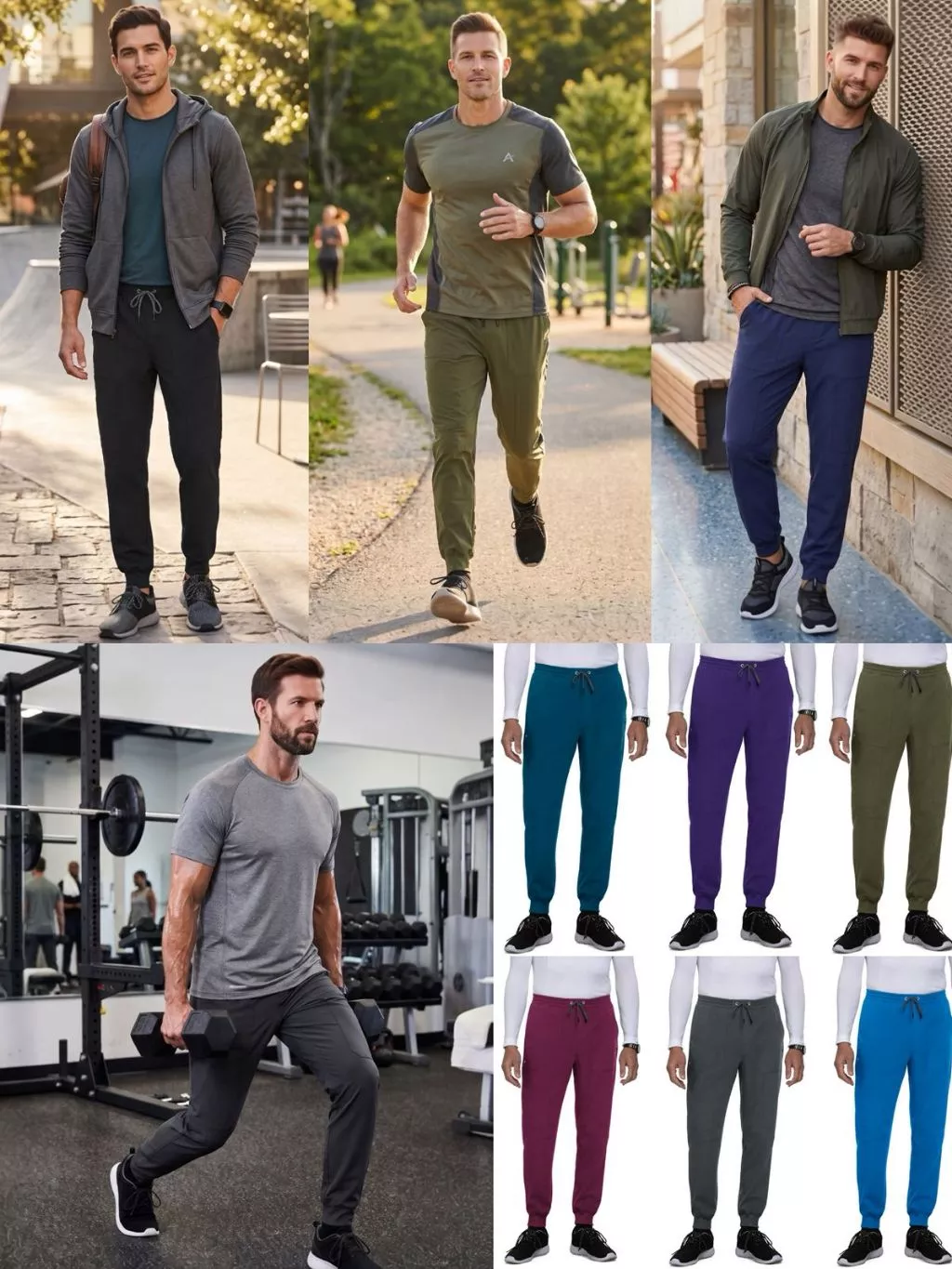 Celana Jogger Sport Pria KNG Men's Day To Night Sport Joggers - 2498