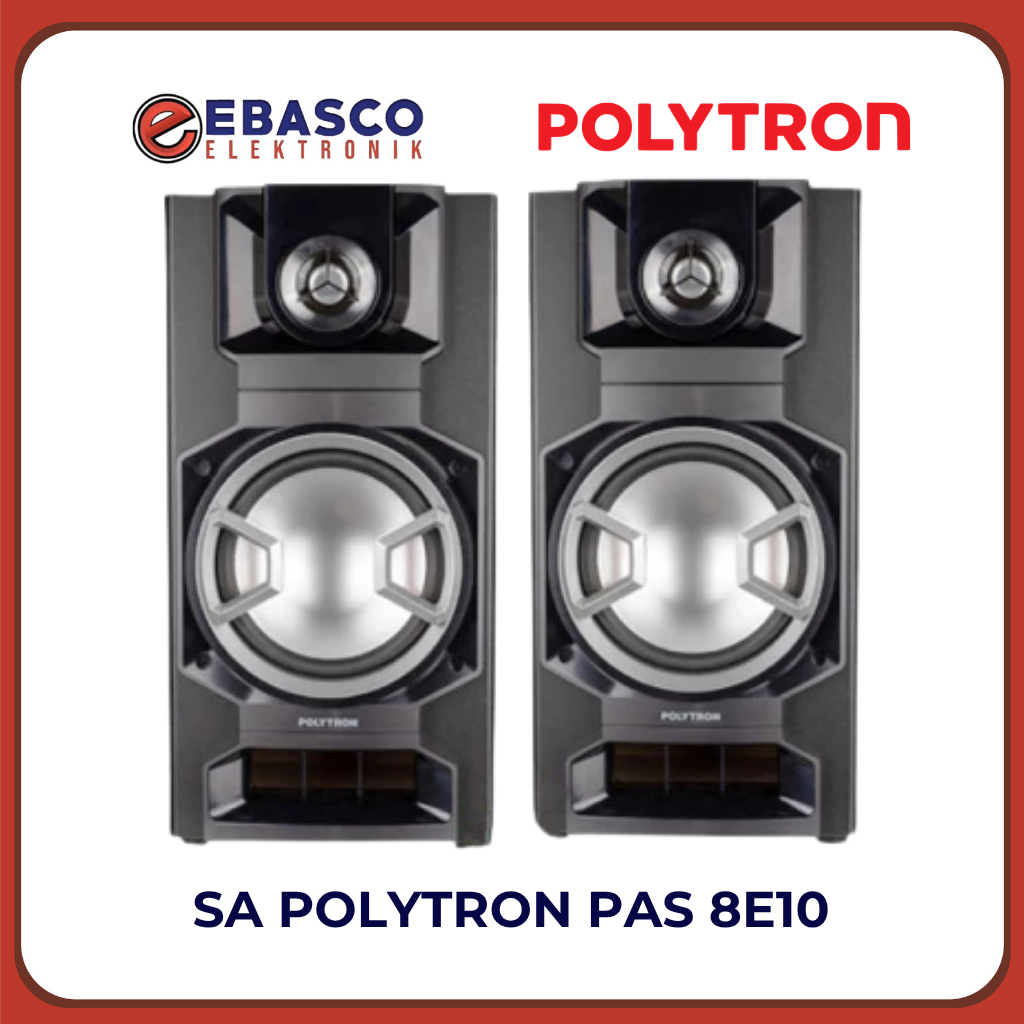 Jual POLYTRON Speaker Aktif PAS 8E10 - Bluetooth Double Woofer 8 Inch ...