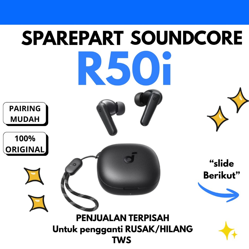 Jual Soundcore R50i Terlengkap & Harga Terbaru Juli 2026 | Shopee Indonesia