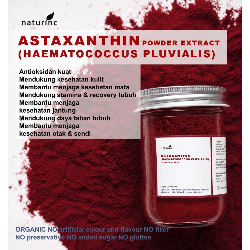 Jual NATURINC Blue Spirulina Powder Phycocyanin Powder Bubuk Spirulina ...