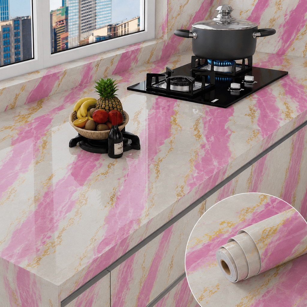 Jual Sticker Dapur Anti Air Anti Minyak Tahan Panas 60CM*3M Wallpaper ...