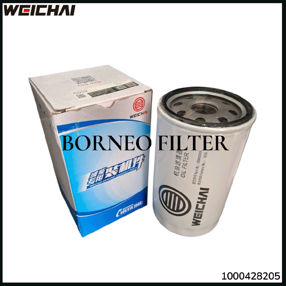 Jual 1000428205 Weichai Genuine Oil Filter 60327523 R010077 LF16285 ...