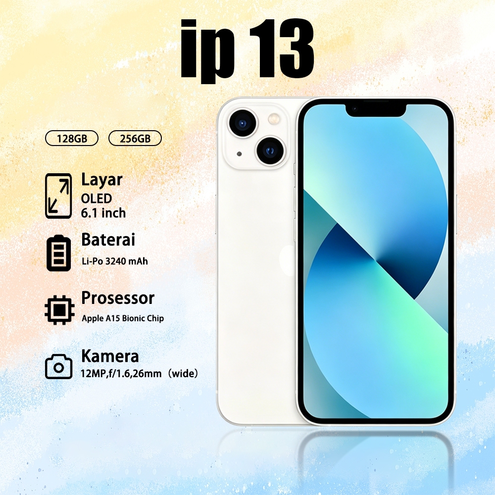 Jual iP 13 128GB/256GB Fullset Original HP Bekas | Shopee Indonesia