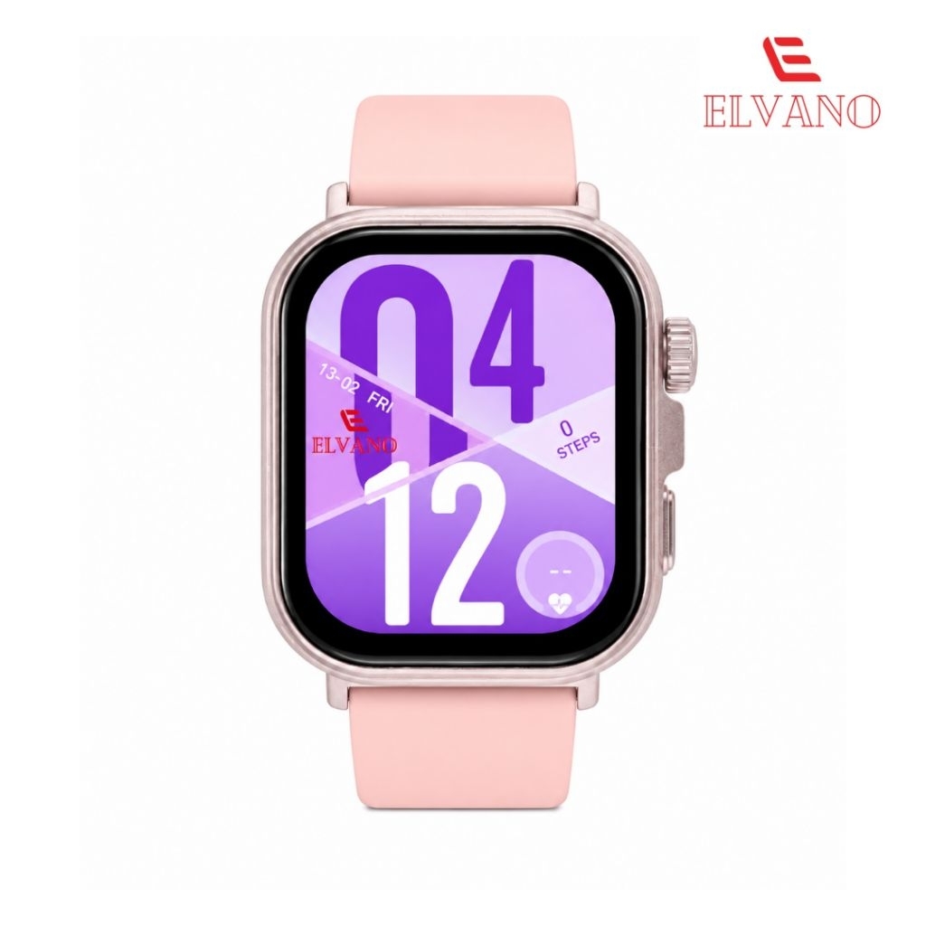 Jual Jam Tangan Smartwatch ELVANO SW01 Pink | Shopee Indonesia