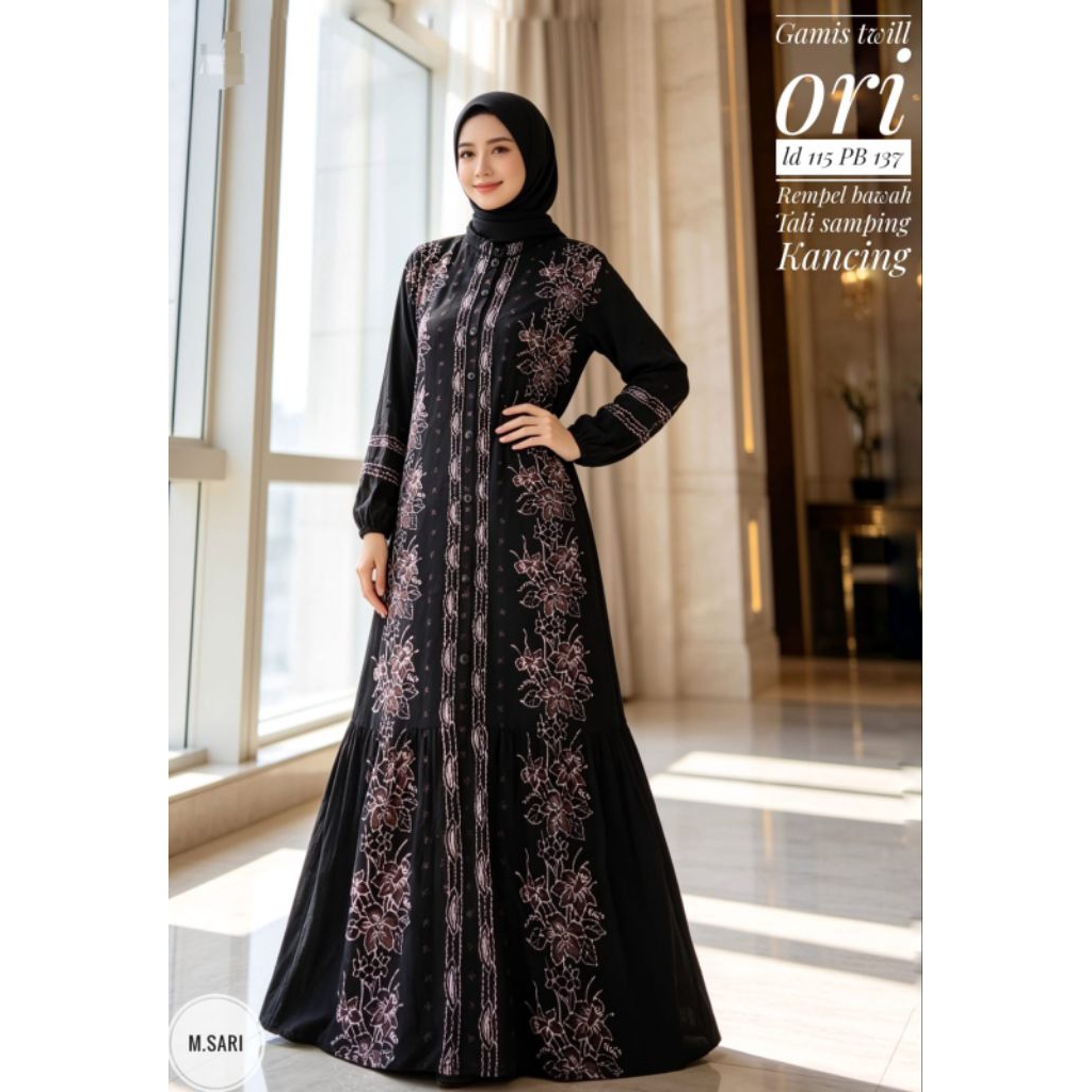 Gamis Twill Ori Gamis Twill Pekalongan Gamis 4