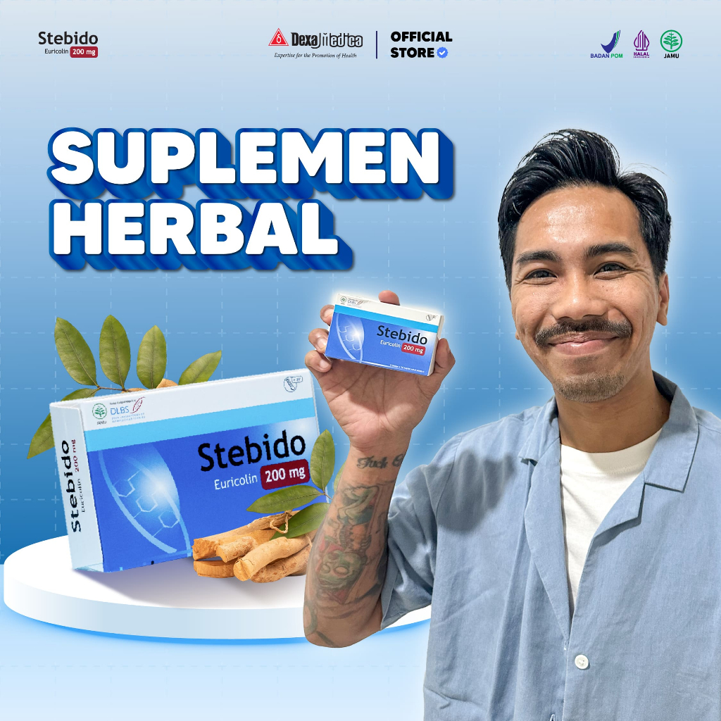Stebido Suplemen Pria 1 Box 30 Kaplet