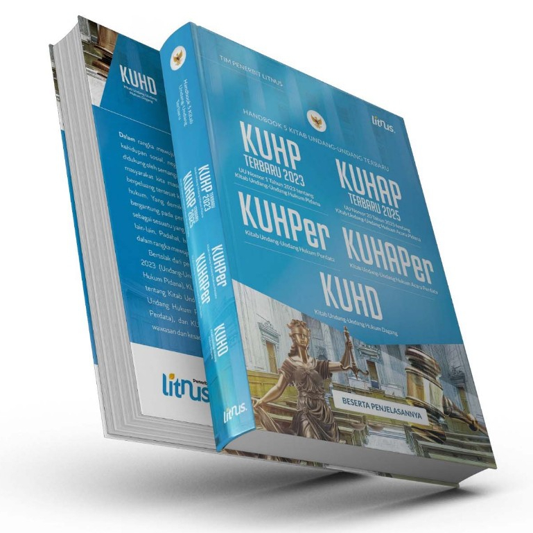 Jual Handbook 5 Kitab Undang Undang Terbaru | KUHP Terbaru 2023, KUHAP ...