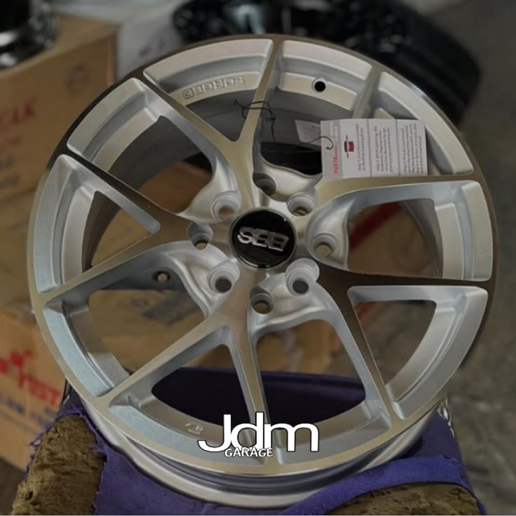 Jual velg F1 YUSTA FLOW FORMING ring 15 lebar 7 et 38 velg racing r15 ...
