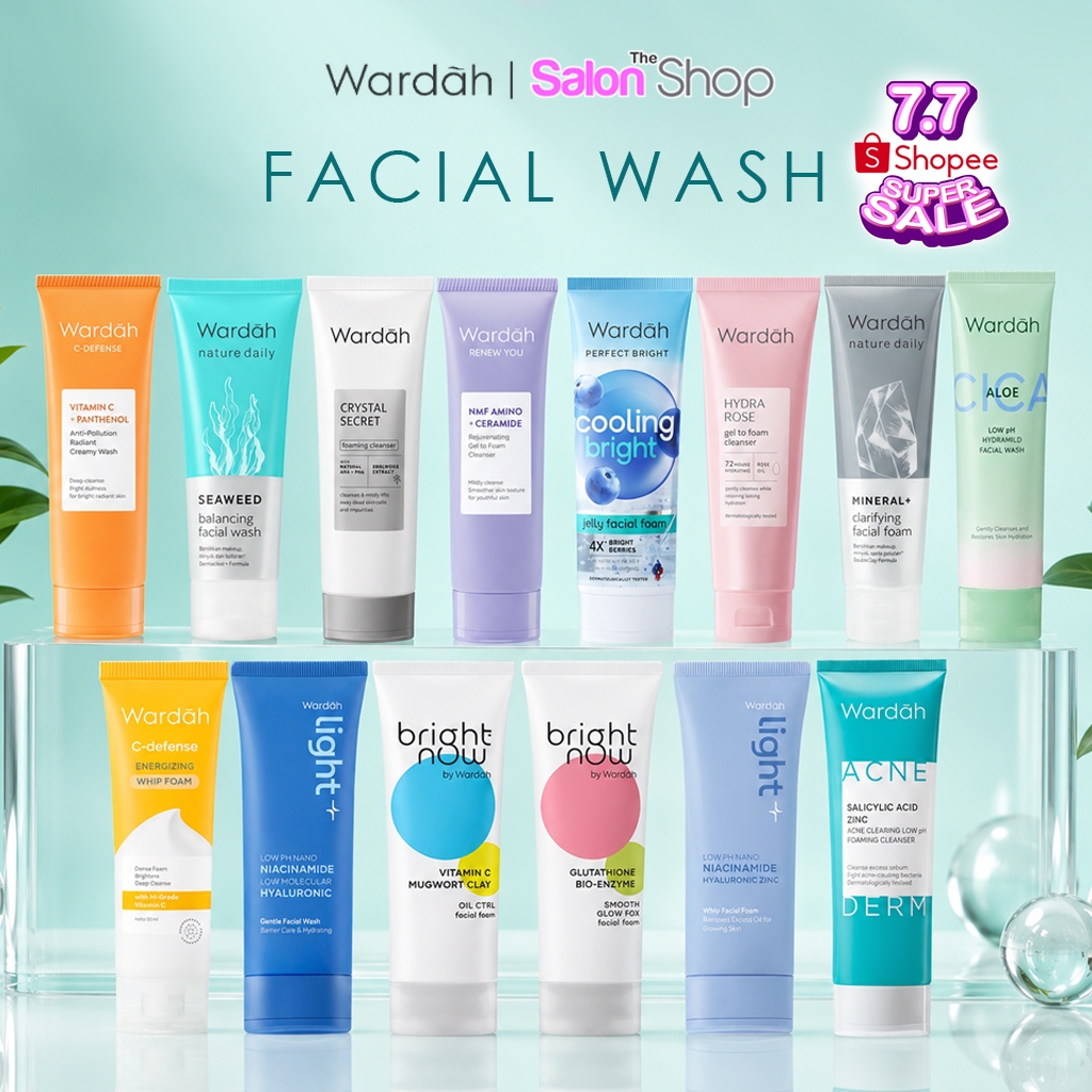 Wardah Perfect Bright Foam Oil Control Facial Wash Sabun Wajah Mencerahkan | gdkd01