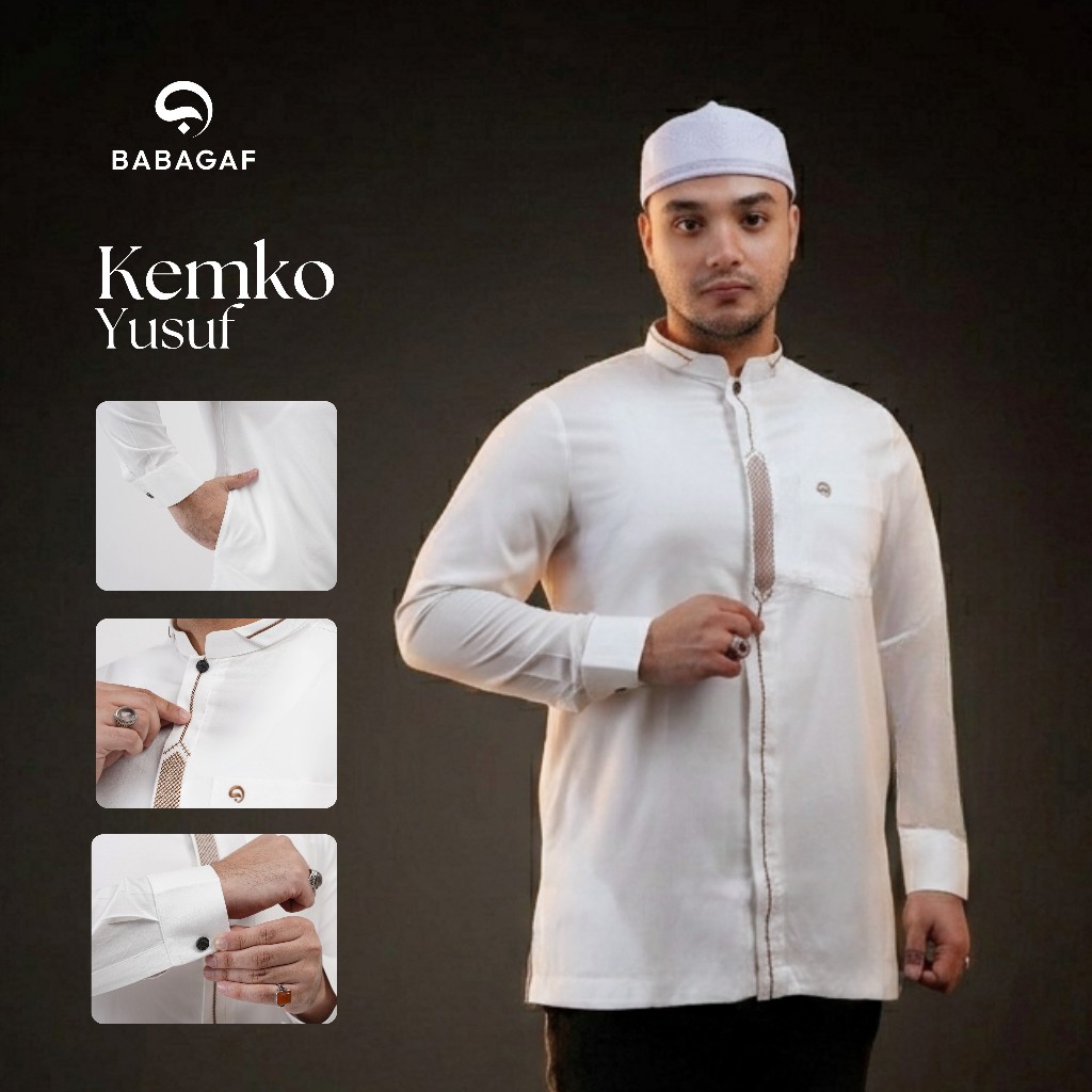 Babagaf Kemko Yusuf Bordir Premium