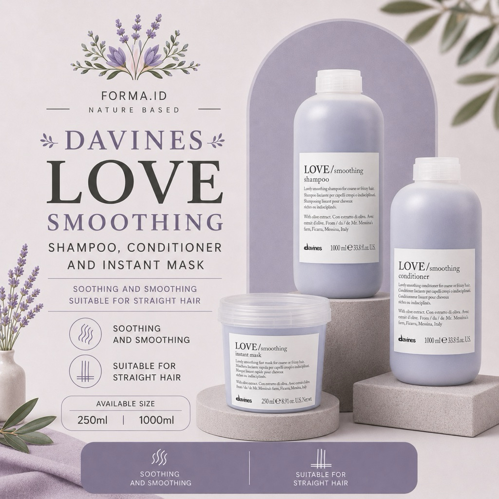 DAVINES LOVE SMOOTHING SHAMPOO 250ML