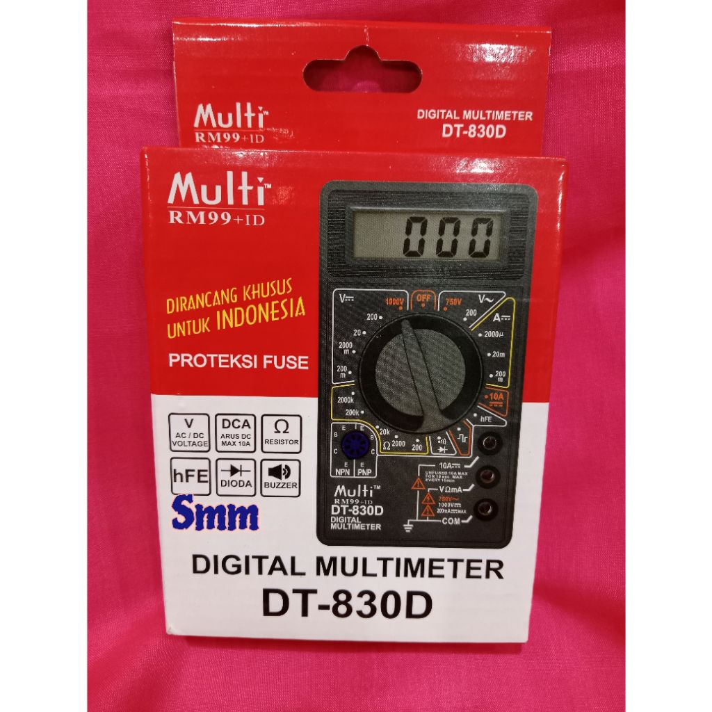 Jual MULTITESTER DIGITAL DT 830D MULTI | Shopee Indonesia