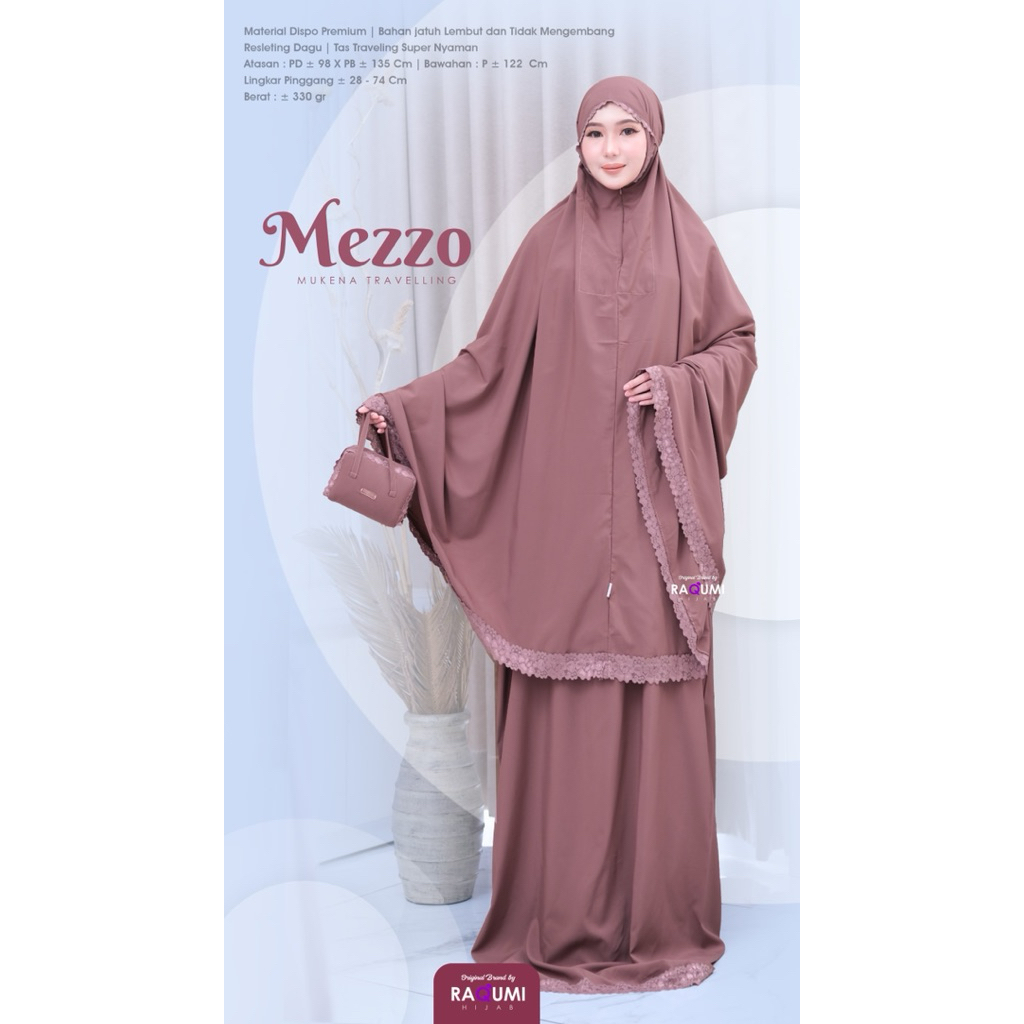MUKENA TRAVELING / MEZZO MUKENA TRAVELING BRAND ORI BY RAQUMI // PREMIUM MUKENA TRAVEL BY RAQUMI HIJAB// MUKENA TRAVELING // // MUKENA POLOSL