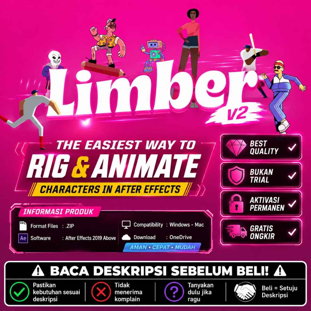 After Effects Plugin - Limber v2 - WIN - MAC - 261225