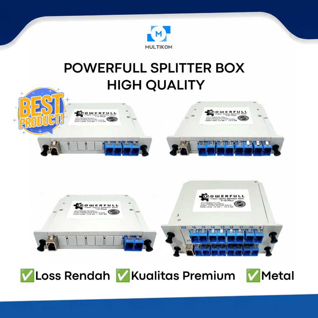 Jual POWERFULL Splitter Sc Upc Box | Shopee Indonesia