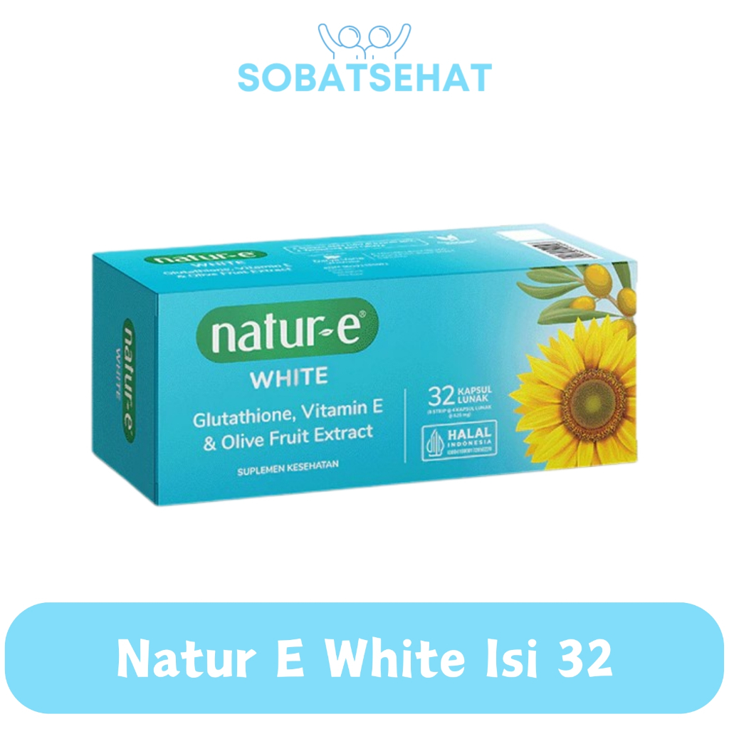 natur e glutathione Jual Natur E White Kapsul - Glutathione dan Vitamin E