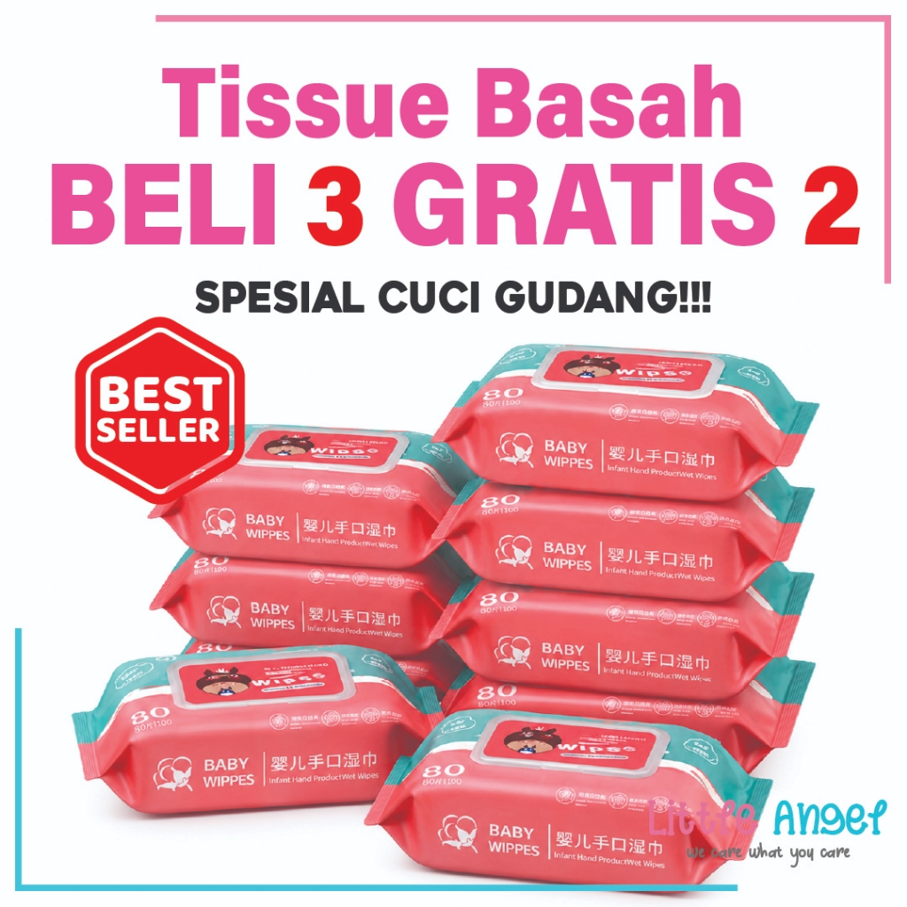 Tissue Basah Buy 3 Free 2 Baby Tissue Bayi Super Soft Wet Wipes 50s Perlengkapan Bayi Tisu Basah Wajah Perawatan Kecantikan Facial Tissu 180 Sheets 2 Ply 250 Travel Pack Tisu Bayi Ganti Popok Pempers Diapers Tissue Basah Wajah Kecantikan Murah Grosir