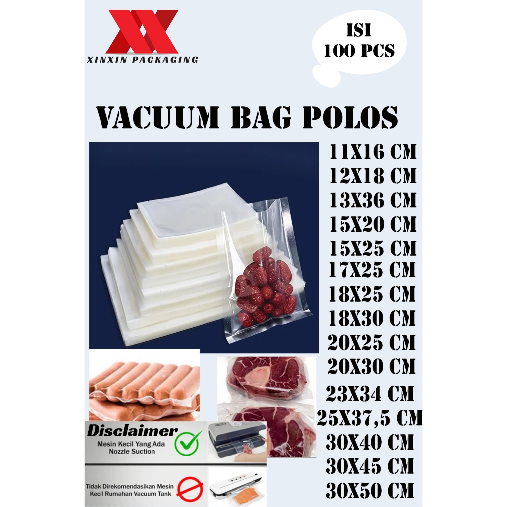 Jual plastik vacuum polos Harga Terbaik & Termurah Oktober 2026 ...