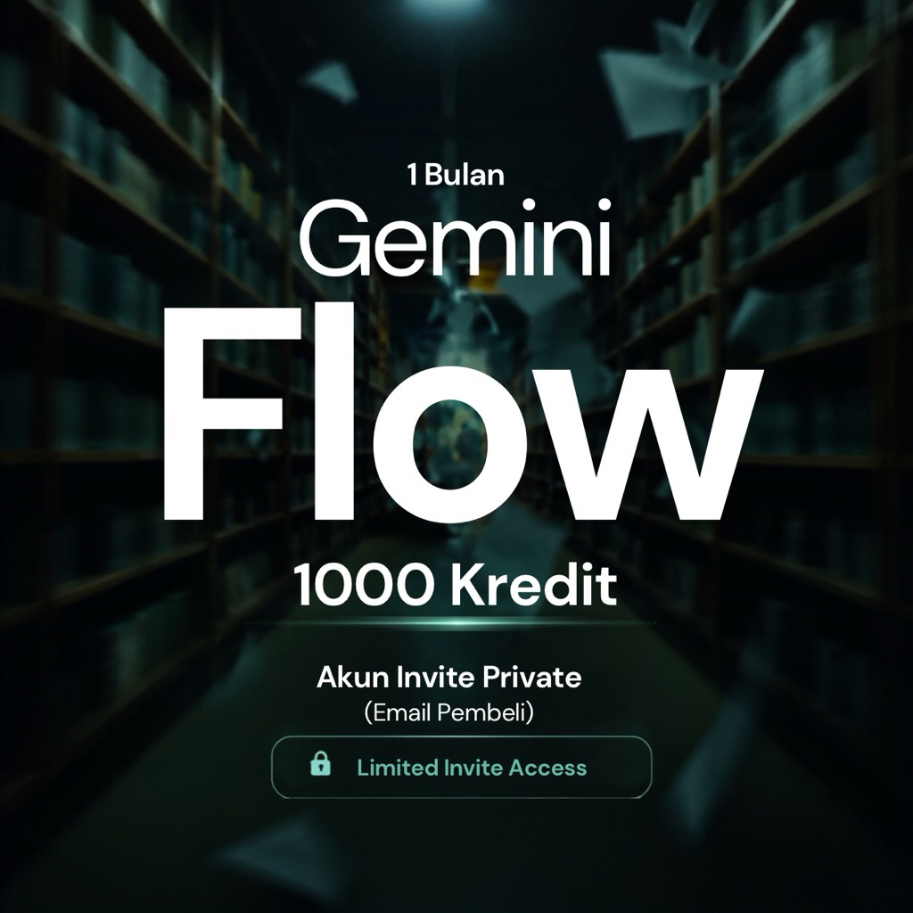 Gemini Flow AI Omni Flash | 1000 Kredit | 1 Bulan