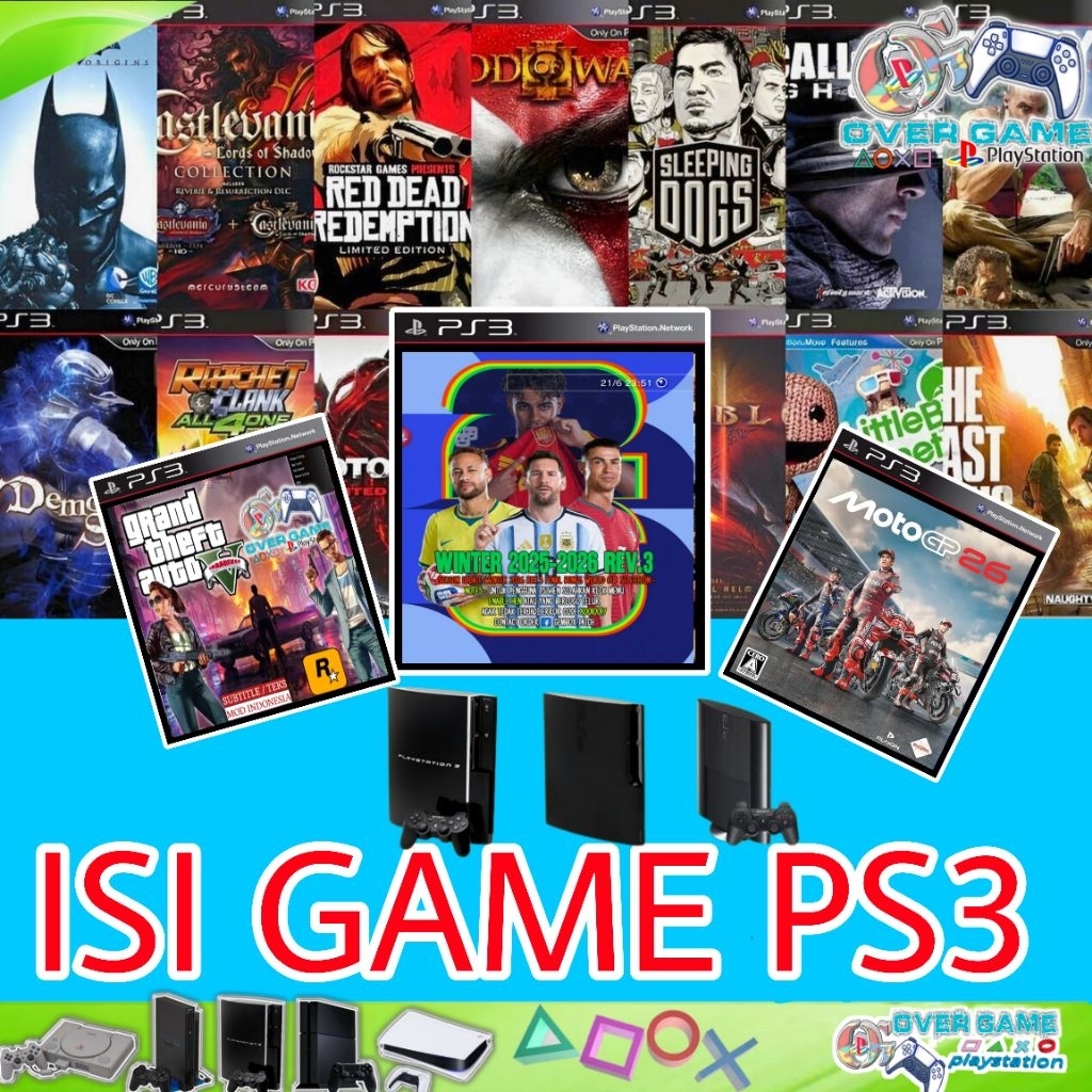 Jual Isi Game Ps3 Terlengkap & Harga Terbaru Juli 2026 | Shopee Indonesia
