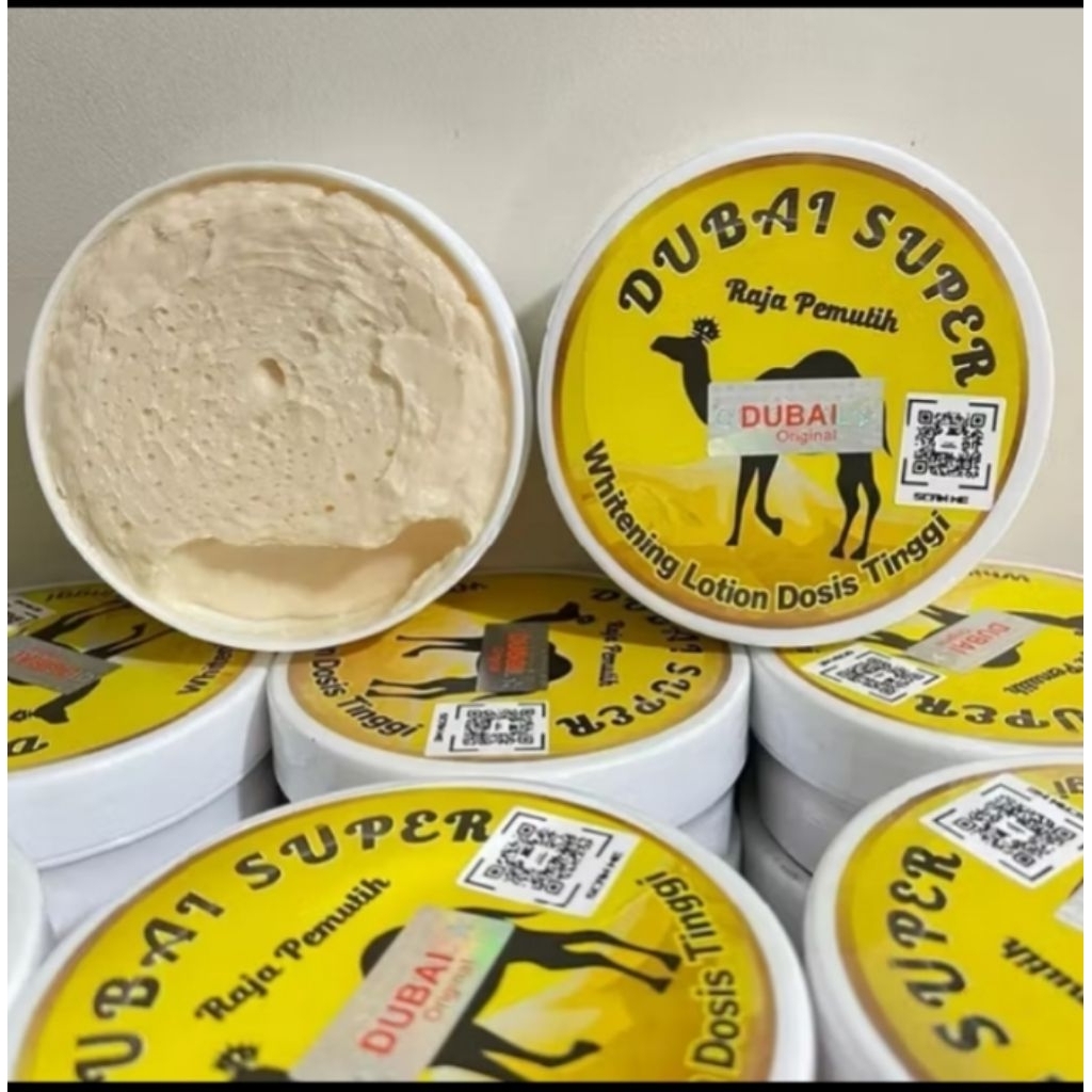 Jual Lotion pemutih tubuh dubai super raja original 300gram-cepat ...