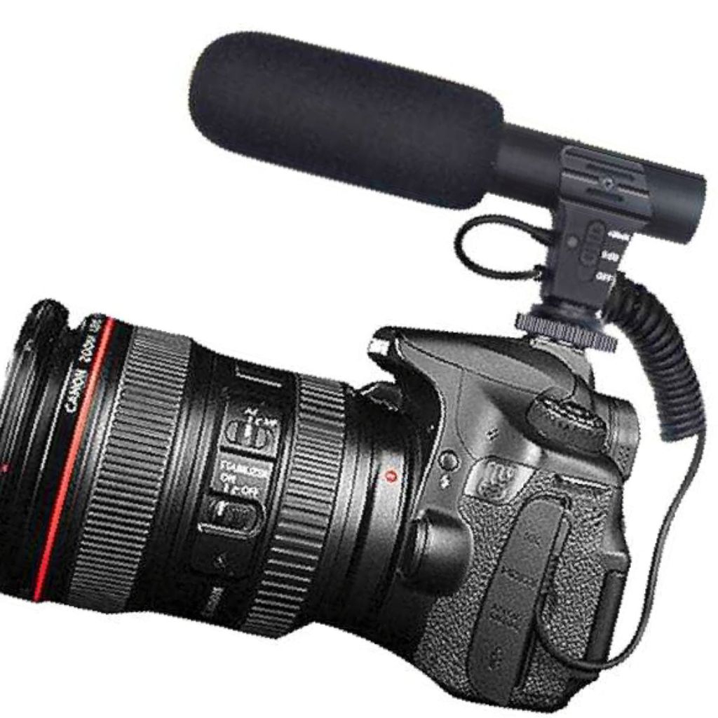Jual Shotgun microphone camera universal dslr miroles hp smartphone ...