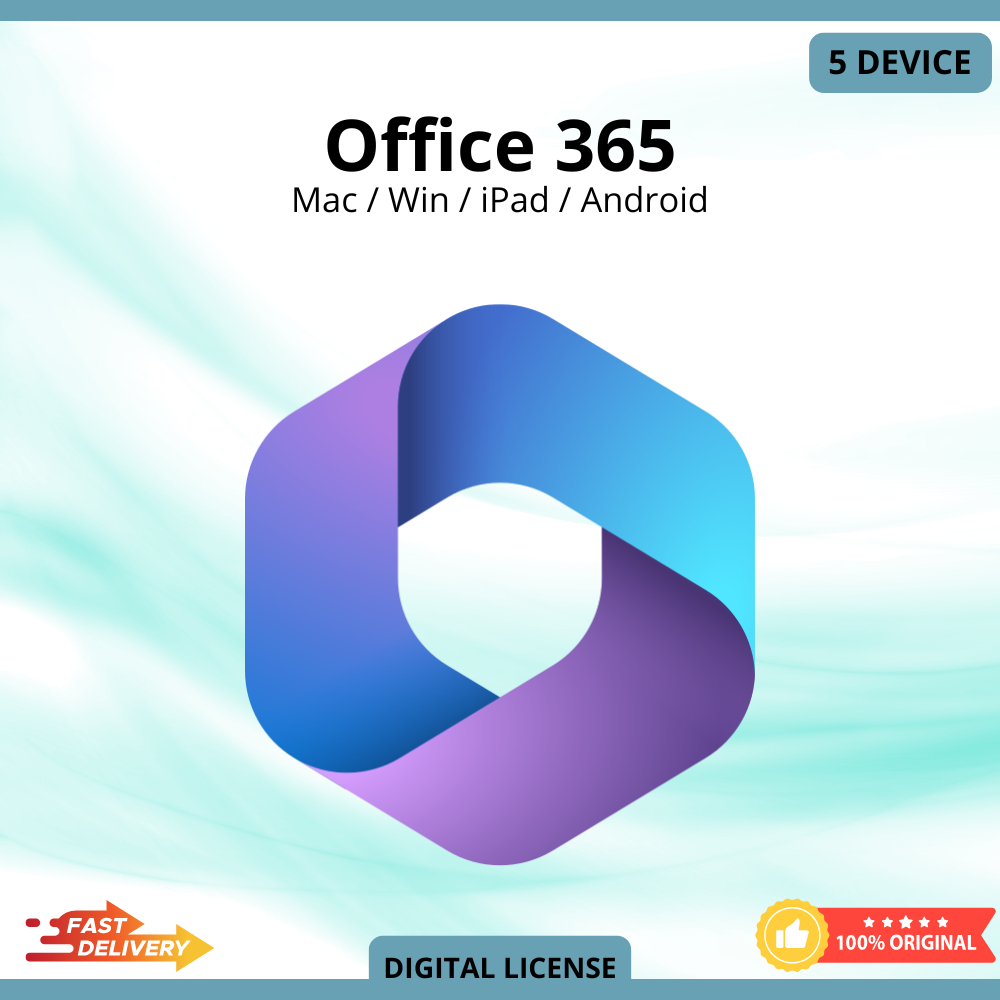 Jual Microsoft 365 Mac | Win | iPad | Android Original 5 Devices ...