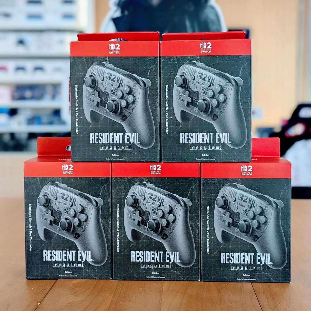 Jual SW2 Nintendo Switch 2 Pro Controller Resident Evil Requiem Edition ...