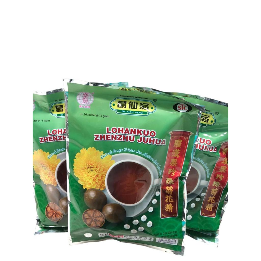 Jual LoHanKuo Zhenzhu Juhua 10 Sachet - lo han kuo - Lohan Guo lohan ...