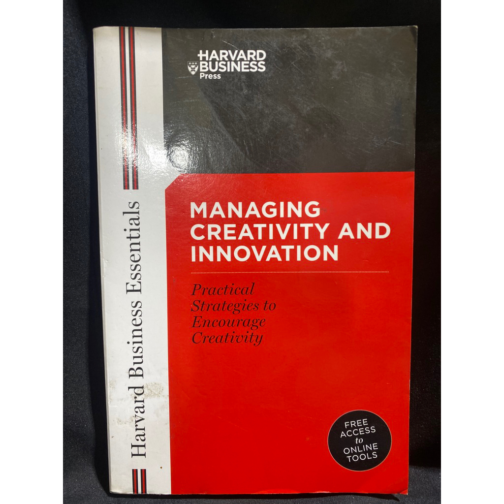 Jual Buku Original HARVARD BUSINESS ESSENTIALS MANAGING CREATIVITY AND ...