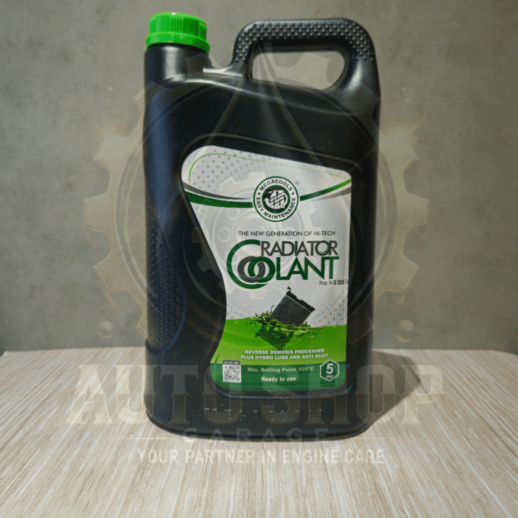 Jual Megacool Radiator Coolant HIJAU 5 Liter/1 Galon - Air Radiator ...