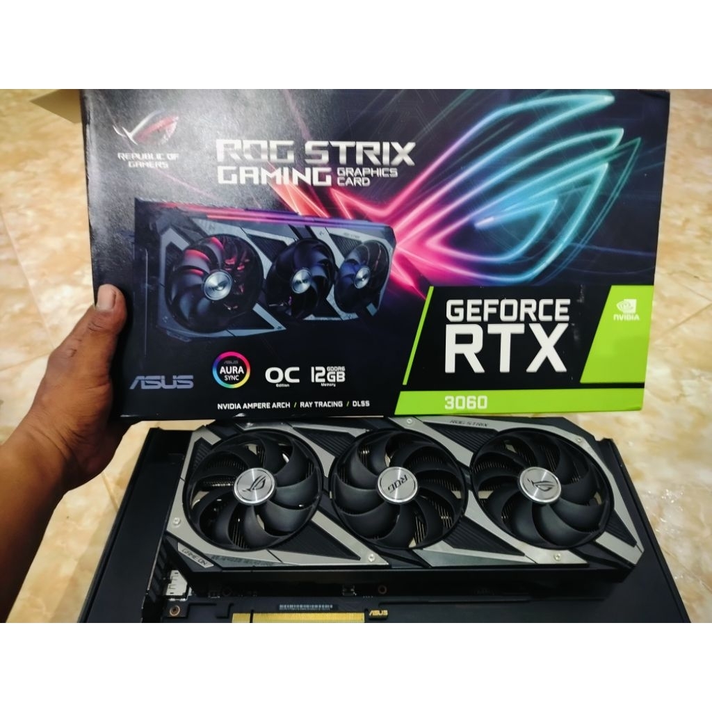 Jual Asus rog strix rtx 3060 12gb | Shopee Indonesia