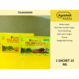 TOLAK ANGIN CAIR 15 ML SIDOMUNCUL PER SACHET