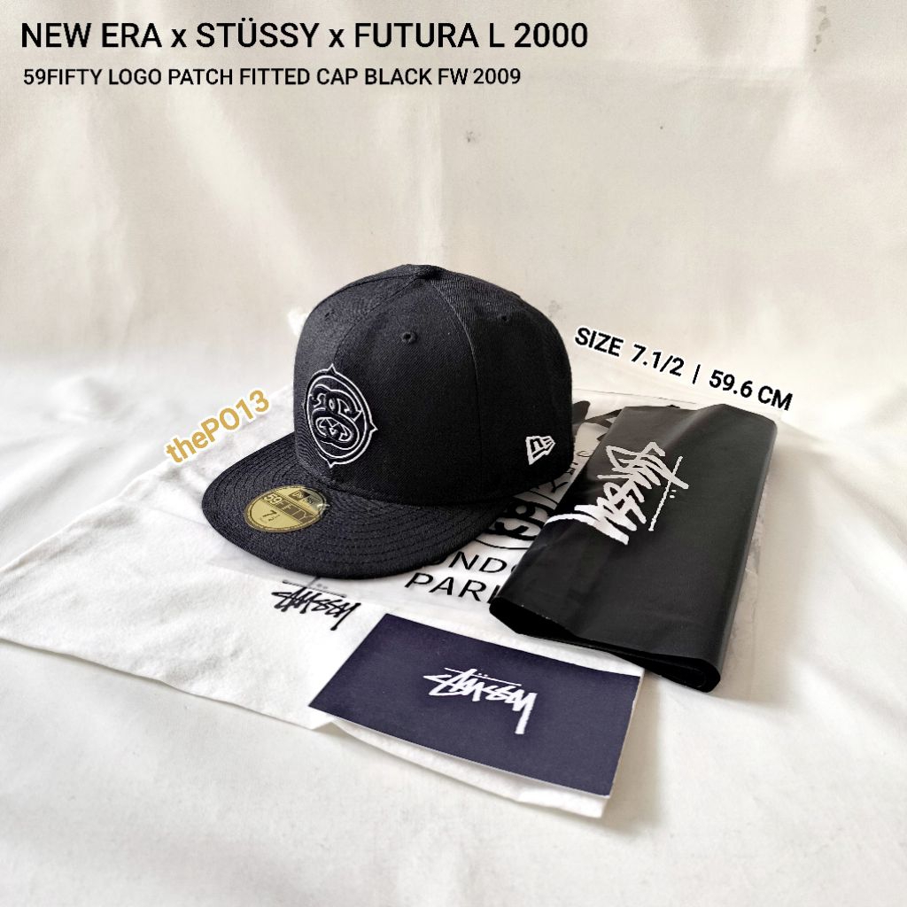 Jual NEW ERA X STUSSY X FUTURA FL 2000 59FIFTY LOGO CAP BLACK