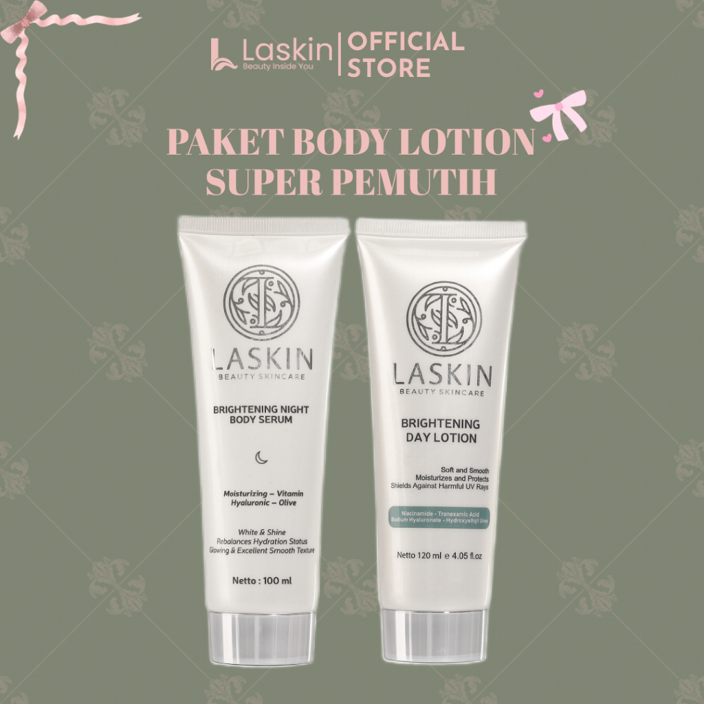 Jual Laskin Paket Body Lotion Super Pemutih | Shopee Indonesia