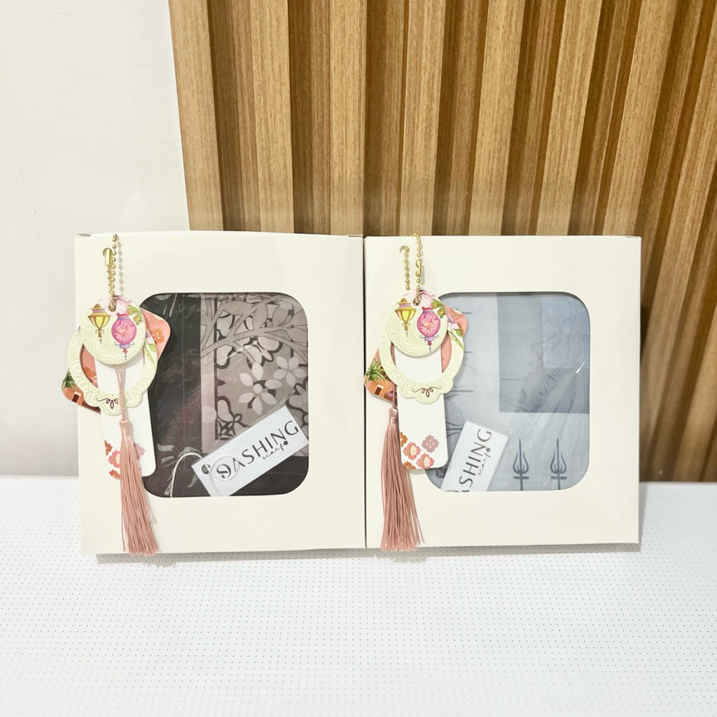 HAMPERS HIJAB BOX ISI 2PCS EDISI IDUL FITRI