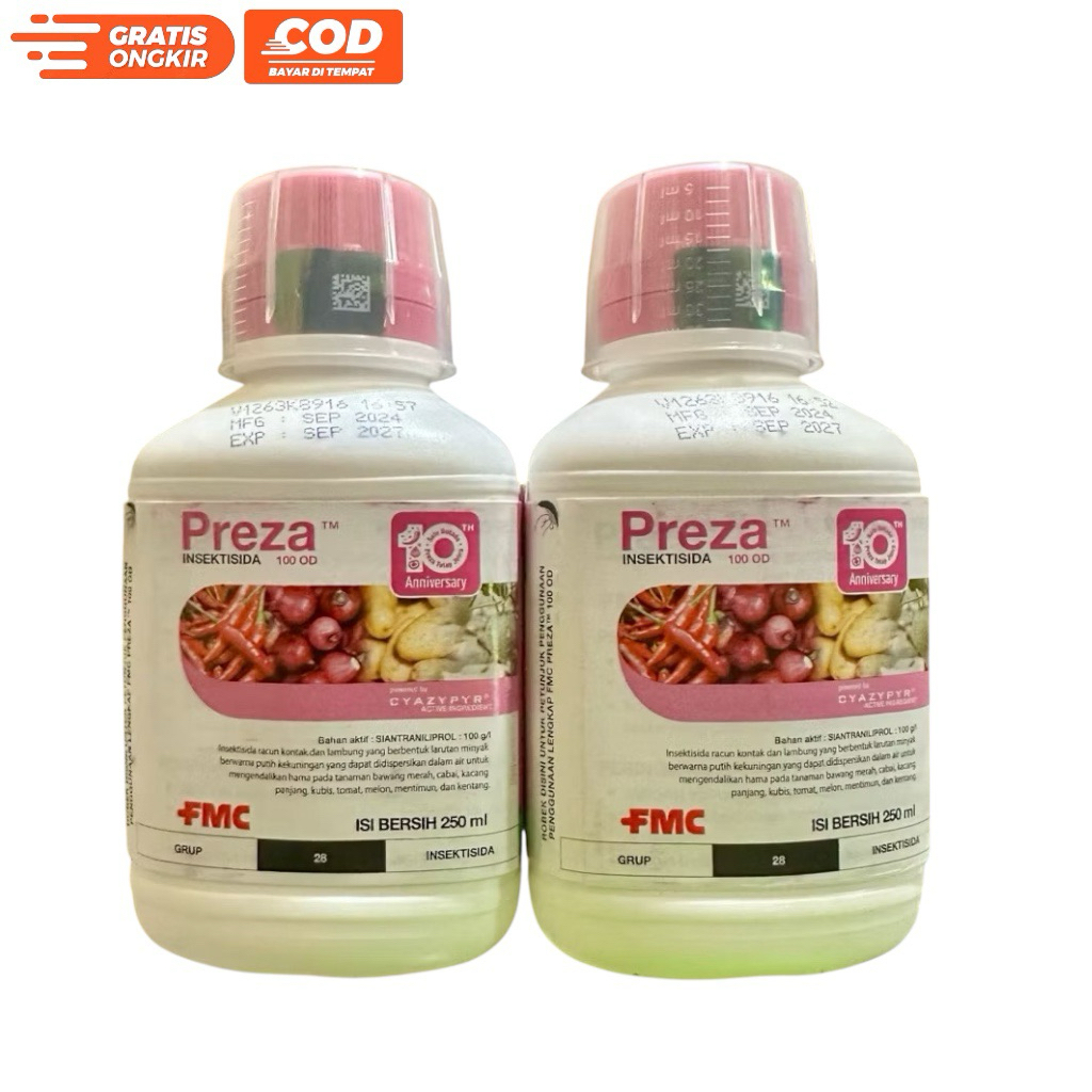 Jual Insektisida Preza 100OD 250ml Expt 2027- Insektisida Preza FMC ...