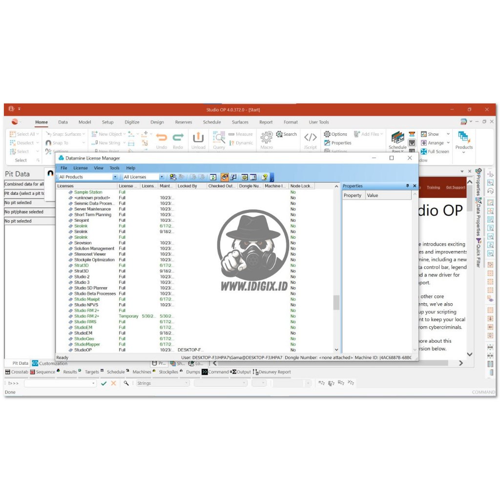 Jual Datamine Studio OP V.4.0.372.0 1000% working | Shopee Indonesia