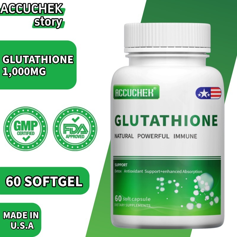 glutathione itu apa Suplemen 1000 mg, Membantu Regenerasi Sel & Melindungi Tubuh dari Radikal Bebas, 60 softgel Vitamin B12 Injection(Cyanocobalamin) 1473 pack:Pack Of 2